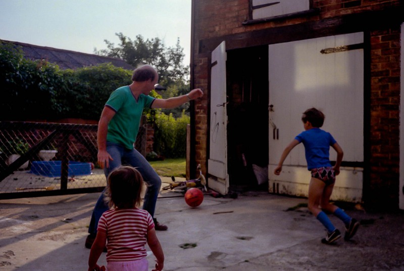 Football with the neighbours