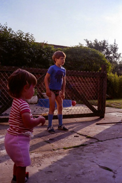 Football with the neighbours