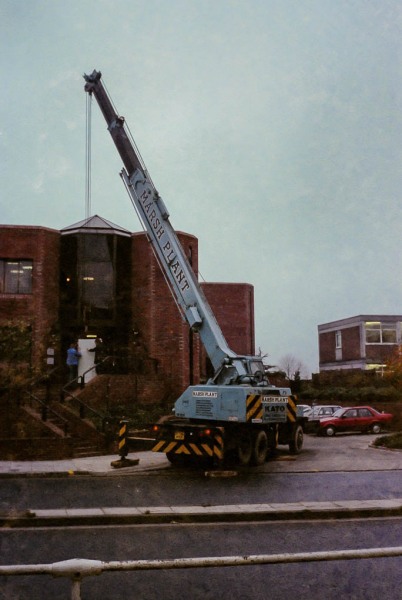 IBM 4341 being delivered to Altergo