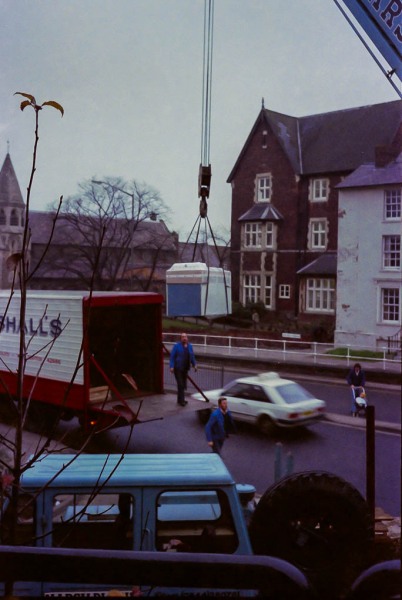 IBM 4341 being delivered to Altergo