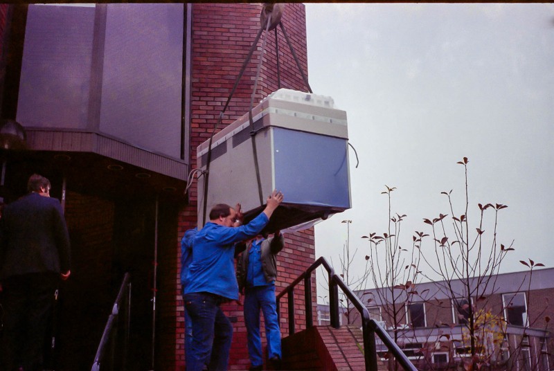 IBM 4341 being delivered to Altergo