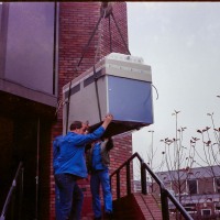 IBM 4341 being delivered to Altergo