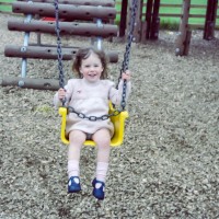 Selina at La Grande Mare playground