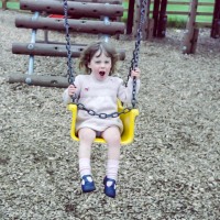 Selina at LaGrande Mare playground