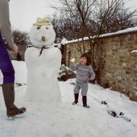 Steve and Snow Woman