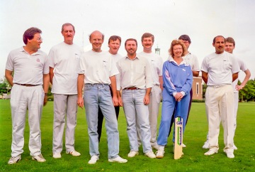 Walker Customer Cricket Match