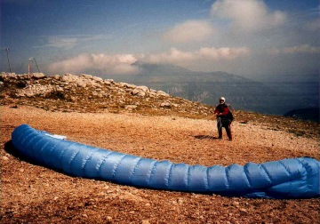 Paragliding in France