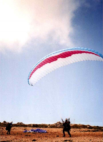 Paragliding in France