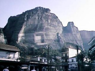 Greece - The Meteora rocks.