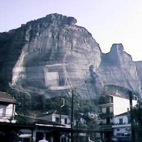 Greece - The Meteora rocks.