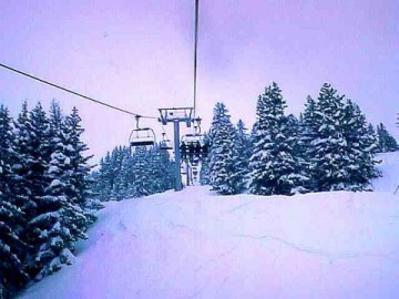 Skiing in Courcheval