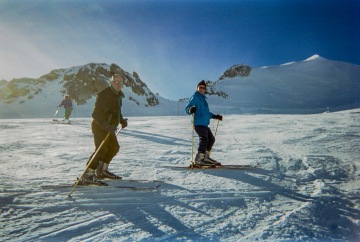 Skiing in Courcheval