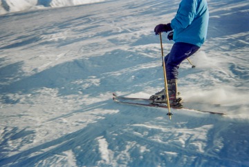 Skiing in Courcheval