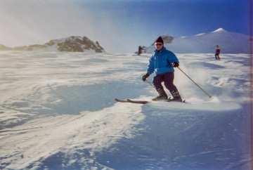 Skiing in Courcheval