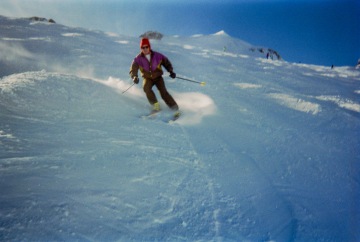 Skiing in Courcheval