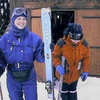 Skiing in Courcheval