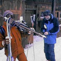 Skiing in Courcheval