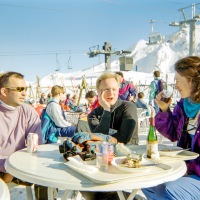 Skiing in Courcheval