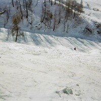 Skiing in Courcheval