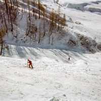 Skiing in Courcheval