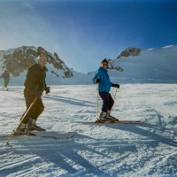 Skiing in Courcheval