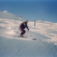 Skiing in Courcheval