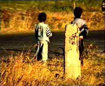 Some children playing at Lake Sevan