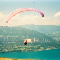 Paragliding in Annecy