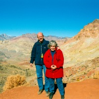 Pass on way to Titus canyon