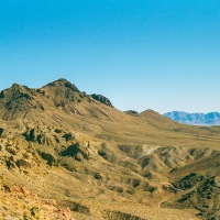 Pass on way to Titus canyon