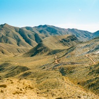 Pass on way to Titus canyon