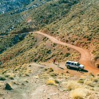 Pass on way to Titus canyon