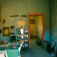 Mining ghost town of Rhyolite