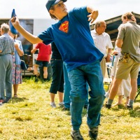 Kingswood Wotton tug of war and BBQ