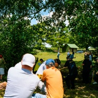 Kingswood Wotton tug of war and BBQ