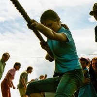 Kingswood Wotton tug of war and BBQ