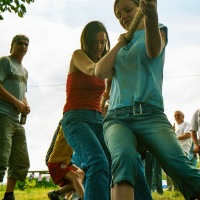 Kingswood Wotton tug of war and BBQ