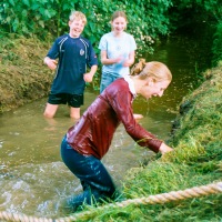 Kingswood Wotton tug of war and BBQ