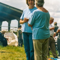 Kingswood Wotton tug of war and BBQ