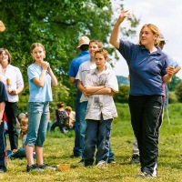 Kingswood Wotton tug of war and BBQ