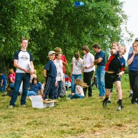 Kingswood Wotton tug of war and BBQ