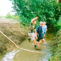 Kingswood Wotton tug of war and BBQ