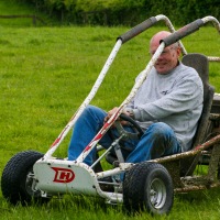 Go Carting at Georhe and Annies