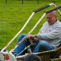 Go Carting at Georhe and Annies