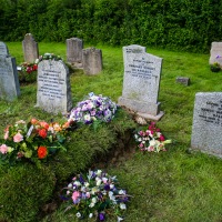 Funeral of Jean Blasdale