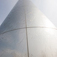 Torchwood Fountain in Cardiff