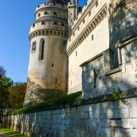 Pierrefonds, Merlin castle, France 2009