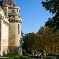 Pierrefonds, Merlin castle, France 2009