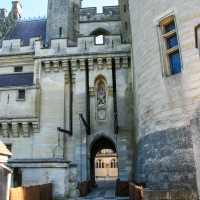 Pierrefonds, Merlin castle, France 2009