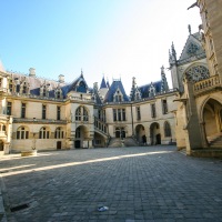 Pierrefonds, Merlin castle, France 2009